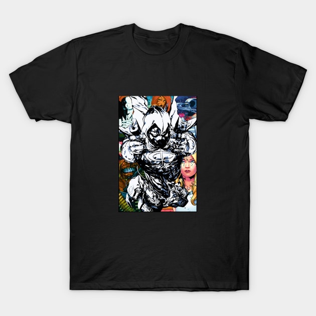 Moon Knight comics T-Shirt by IamValkyrie